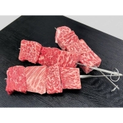 【BBQ食材】[肉の匠いとう]国産黒毛和牛ミニステーキ串