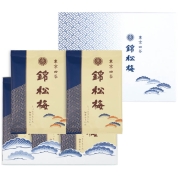 【新宿店お渡し】［錦松梅］袋入(90g×5袋・ギフト箱)