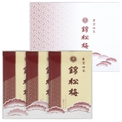 【新宿店お渡し】［錦松梅］袋入(130g×3袋・ギフト箱)