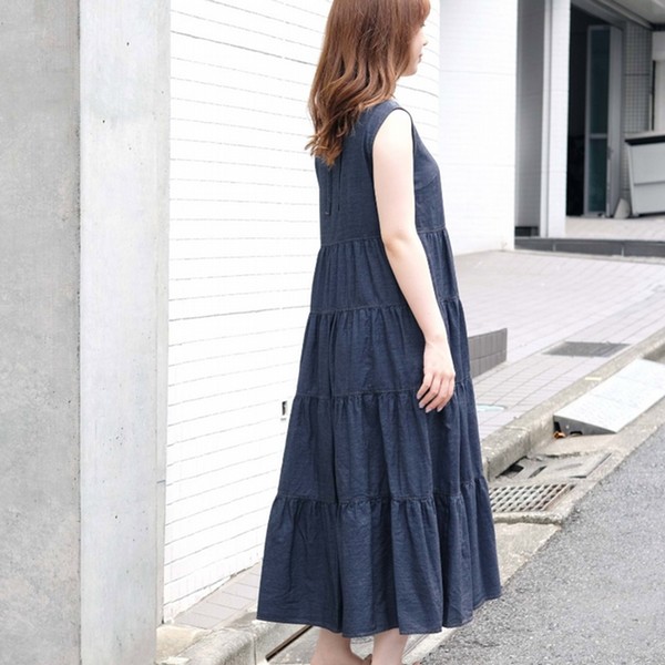 Univerval Muse スーパーライトデニムワンピース インディゴ 京王ネットショッピング 京王百貨店