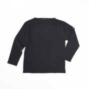 [SAINT JAMES/セントジェームス]OUESSANT ウェッソン ボートネック カットソー　NOIR