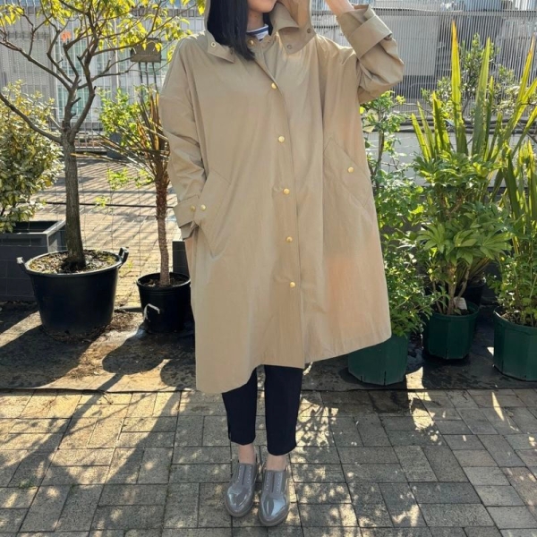 Traditional Weatherwear/トラディショナルウェザーウェア］PACKABLE MALTON HOOD LONGパッカブル  マールトン フード ロング FAWN（フォーン） - 京王ネットショッピング | 京王百貨店