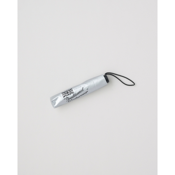 ゆう　トラディショナルウェザーウェア　別注　シルバー　ロゴ入　晴雨兼用 GOMYO CHANNEL” @TWW青山店 Traditional Weatherwear