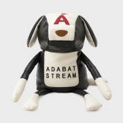 [ADABAT STREAM]ヘッドカバー ブラック×ホワイト