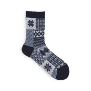 [Tabio]ジャカードウィンターホリデーソックス(021140960)　コン