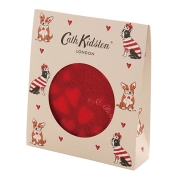 [キャス キッドソン]タオルハンカチ 冬の動物たち(001400-0001)　ピンク