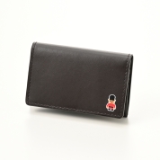 [マッキントッシュ フィロソフィー]バッキンガムベアカラー 名刺入れ　チョコ