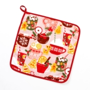 ［ホットマン］ブロースト/ウォッシュタオル　レッド