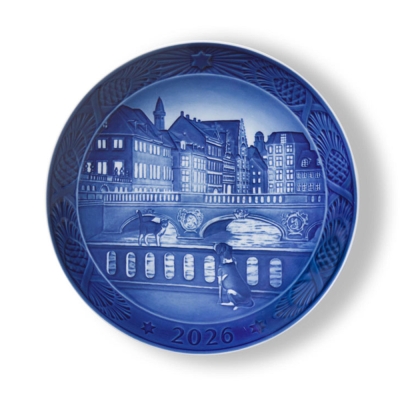 ロイヤル コペンハーゲン] イヤープレート 2026年 The Marble Bridge
