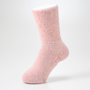 [ナイガイ]みんなのくつした(Universal Design Socks)/あたたかソックス　ホットピンク(13)