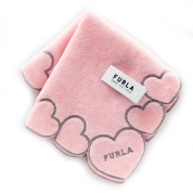 [フルラ］タオルハンカチーフ（218030-0203）ピンク