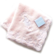 [ウェッジウッド］タオルハンカチーフ（138857-2202）ピンク
