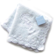 [ウェッジウッド］タオルハンカチーフ（138857-2202）ブルー