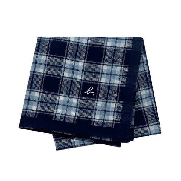 アニエスベー]紳士ハンカチ(188005 2251) ネイビー - 京王ネット