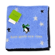 [ケイト・スペード ニューヨーク]　タオルハンカチ　ブルー