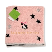 [ケイト・スペード ニューヨーク]　タオルハンカチ　ピンク