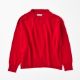 【SALE】[MAGLIA STELLA/マリアステラ]ウール混Vネックニット（レッド）