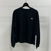 ［DANTON/ダントン］LONG SLEEVE T-SHIRT　ブラック　