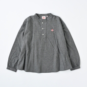 [DANTON/ダントン]ヘンリーネックプルオーバーシャツ　