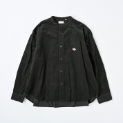 【DANTON/ダントン】バンドカラーシャツ　