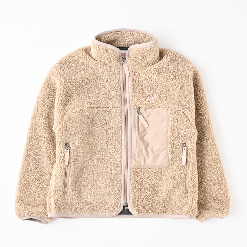 【DANTON/ダントン】スタンドカラーボアジャケット