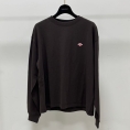 [DANTON/ダントン]LONG SLEEVE T-SHIRT BROWN(#DT-C0269 TCB)