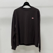 [DANTON/ダントン]LONG SLEEVE T-SHIRT BROWN(#DT-C0269 TCB)