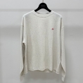 [DANTON/ダントン]LONG SLEEVE T-SHIRT HEATHER IVORY(#DT-C0269 TCB)