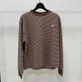 [DANTON/ダントン]LONG SLEEVE T-SHIRT DEEP BROWN×ECRU(#DT-C0269 TCB)