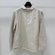 [DANTON/ダントン]ROUND COLLAR PULLOVER SHIRT　OYSTER(#DT-B0281 SOX)
