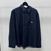 [DANTON/ダントン]REGULAR COLLAR SHIRT　INDIGO(#DT-B0442 DUG)