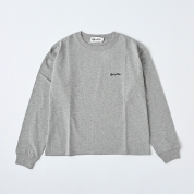 [Gymphlex/ジムフレックス]コットンジャージー クルーネックTシャツ TOP GREY