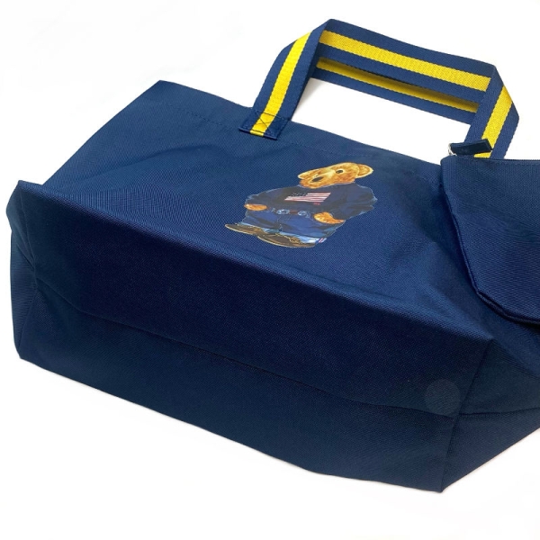 ポロ ラルフ ローレン] トートバッグ（11806004）ネイビーブルー