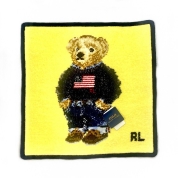 [ポロ ラルフ ローレン] シェニール織ハンカチ（12902705）イエロー