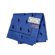 [ポロ ラルフ ローレン]紳士ハンカチ(12101120)　サックス