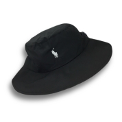 [ポロ ラルフローレン]PP刺繍 遮光パラソルハット（23-119-13301)　15 ブラック