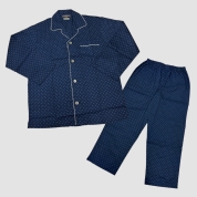 [ポールスチュアート]紳士パジャマ PSP212-25100A　ネイビー