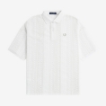  ［FRED PERRY/フレッドペリー］Lace Polo Shirt　SNOW WHITE