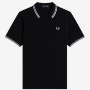 ［FRED PERRY/フレッドペリー］The Fred Perry Shirt 　BLACK