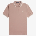  ［FRED PERRY/フレッドペリー］The Fred Perry Shirt 　DARK　PINK