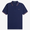  ［FRED PERRY/フレッドペリー］The Fred Perry Shirt 　FRENCH NAVY
