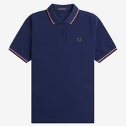  ［FRED PERRY/フレッドペリー］The Fred Perry Shirt 　FRENCH NAVY