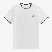  ［FRED PERRY/フレッドペリー］Twin Tipped T-Shirt　WHITE