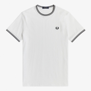 ［FRED PERRY/フレッドペリー］Twin Tipped T-Shirt　WHITE