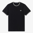  ［FRED PERRY/フレッドペリー］Twin Tipped T-Shirt　BLACK