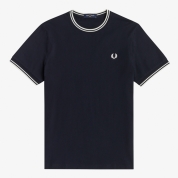 【パスポート優待15％OFF】[FRED PERRY/フレッドペリー]Twin Tipped T-Shirt　NAVY