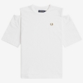 [FRED PERRY/フレッドペリー]Cut Out T-Shirt　SNOW WHITE　