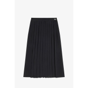 [FRED PERRY/フレッドペリー]プリーツスカート　ブラック