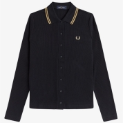 [FRED PERRY/フレッドペリー]リブポロシャツ　