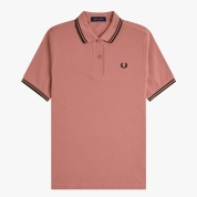 [FRED PERRY/フレッドペリー]ポロシャツ PTYPINK×BRICKBLACK